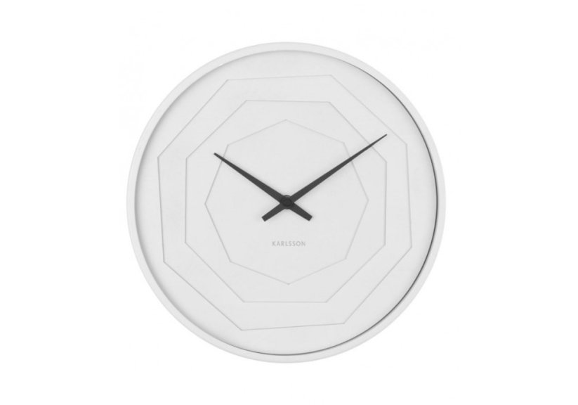 Designové nástěnné hodiny 5850WH Karlsson 30cm