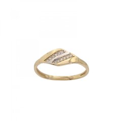 Zlatý prsteň RRCS297, veľ. 58, 1.3 g