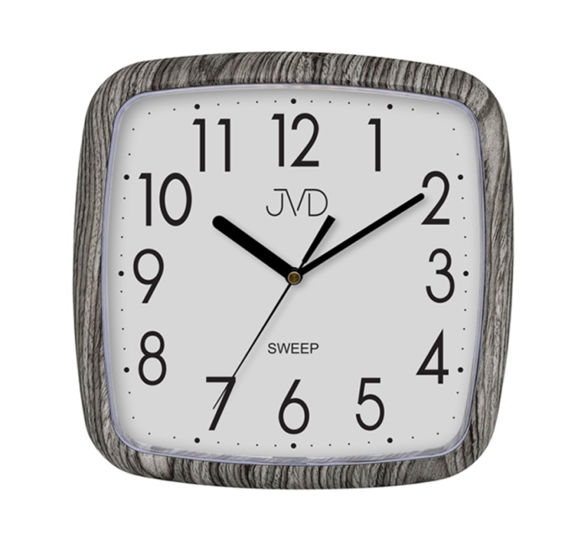 Nástěnné hodiny s tichým chodem JVD H615.19