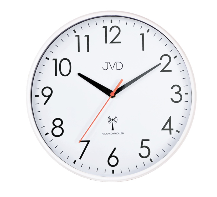 Rádiom riadené hodiny s tichým chodom JVD RH502.3