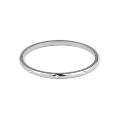 Pevný ocelový náramek JVD SSSB0094XI8BI00