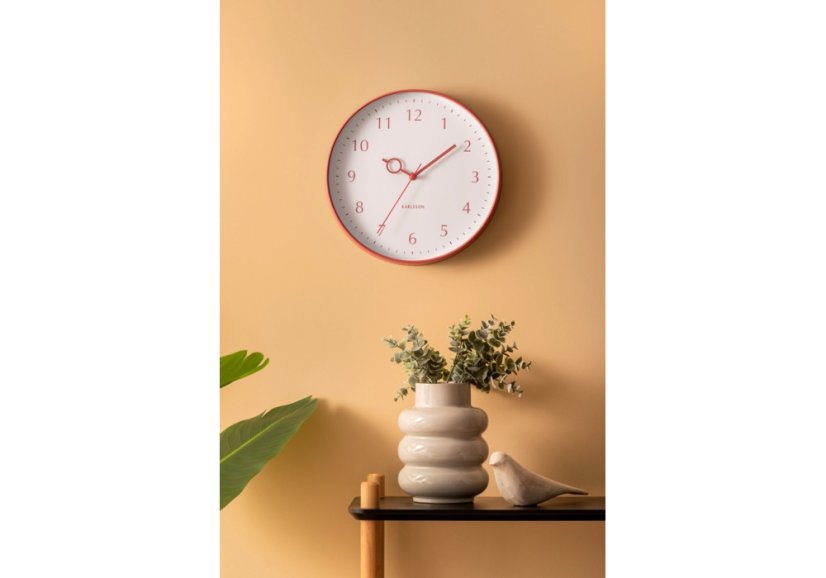 Dizajnové nástenné hodiny 5992RD Karlsson 30cm