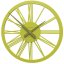 Dizajnové hodiny 10-114 CalleaDesign 45cm (viac farieb) Farba caffe latte-14 - RAL1019
