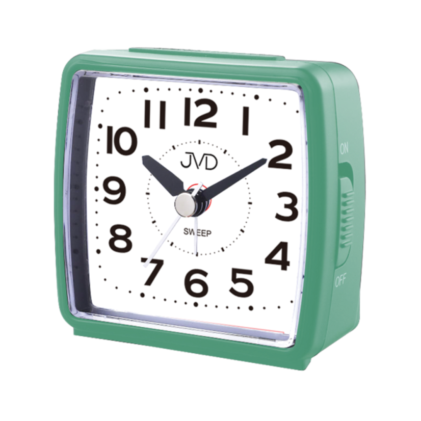Ručičkový budík s tichým chodem JVD SRP7602.1