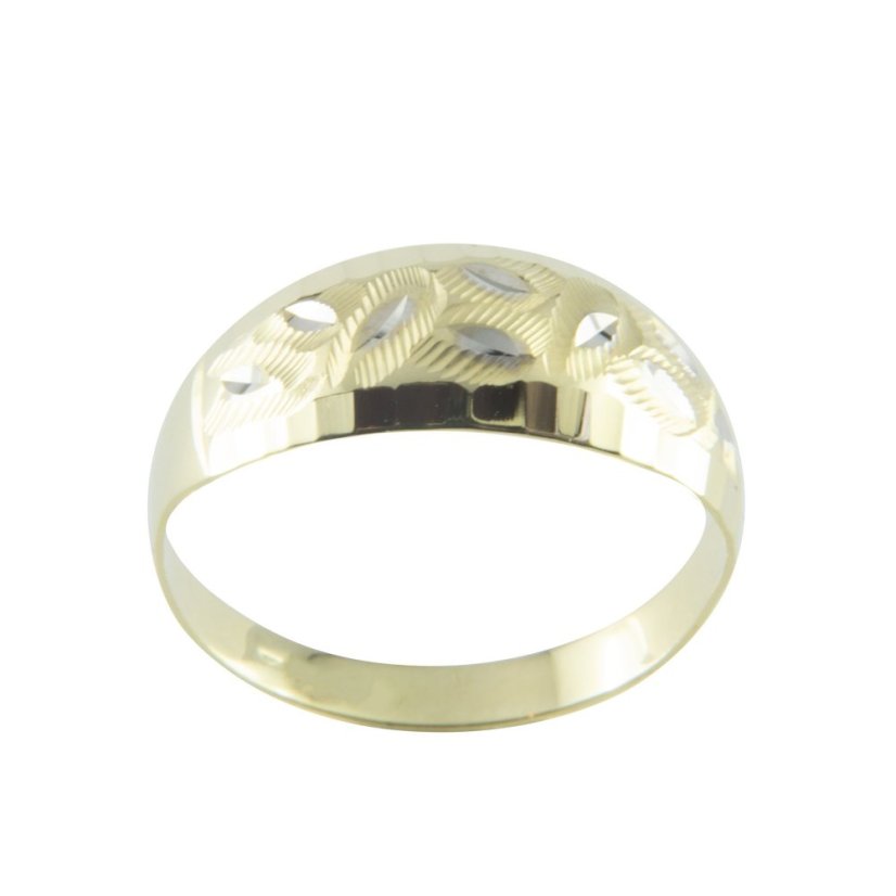 Zlatý prsteň R10157-1386, veľ. 57, 2.5 g