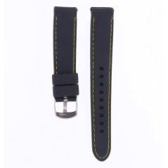 Silikonový řemínek na hodinky RJ.15639.18.9010.L (18 mm)