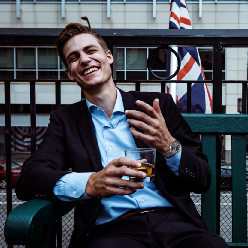 Titánové pružné hodinky s vodotesnosťou 100M LAVVU LUNDEN Black