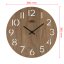 Nástenné hodiny s tichým chodom PRIM Authentic Veneer - C - E07P.4242.54