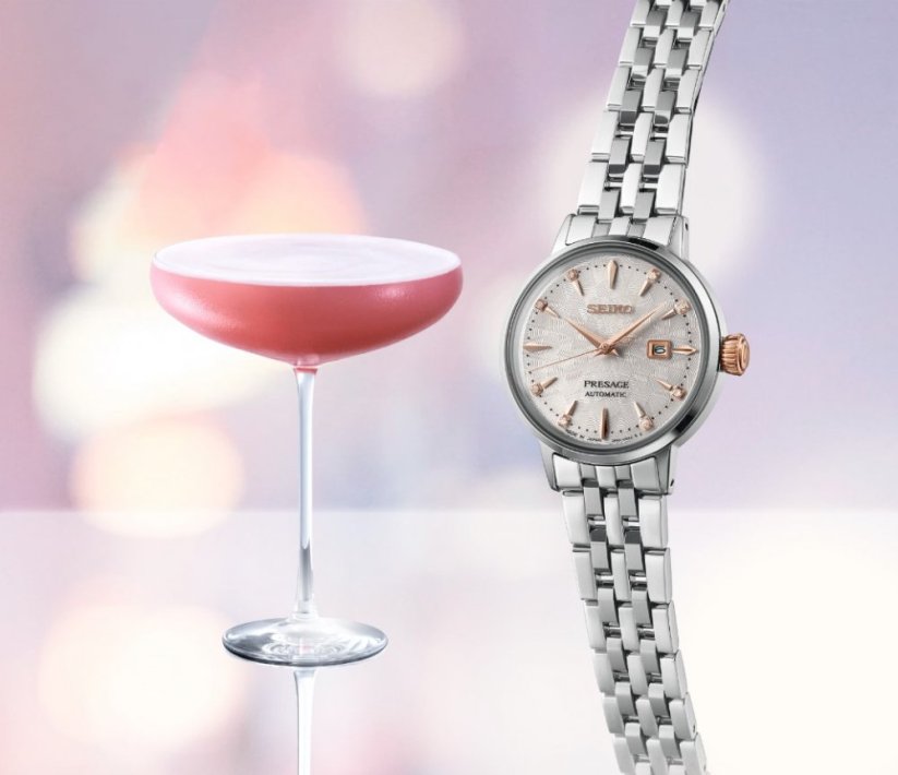 Seiko SRE009J1 Presage Cocktail Time ‘Clover Club’ Diamond Twist