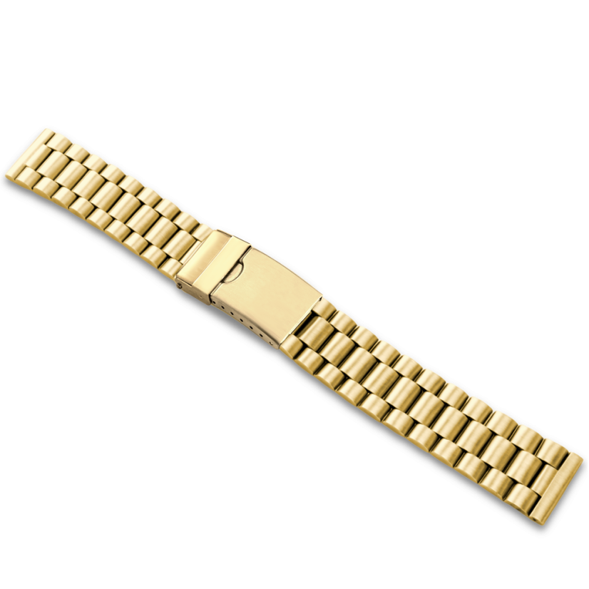 LAVVU Zlatý oceľový remienok - 22