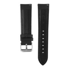 Kožený řemínek na hodinky PRIM RB.13231 (22 mm) - černý/červený - RB.13231.2220.9020.L1