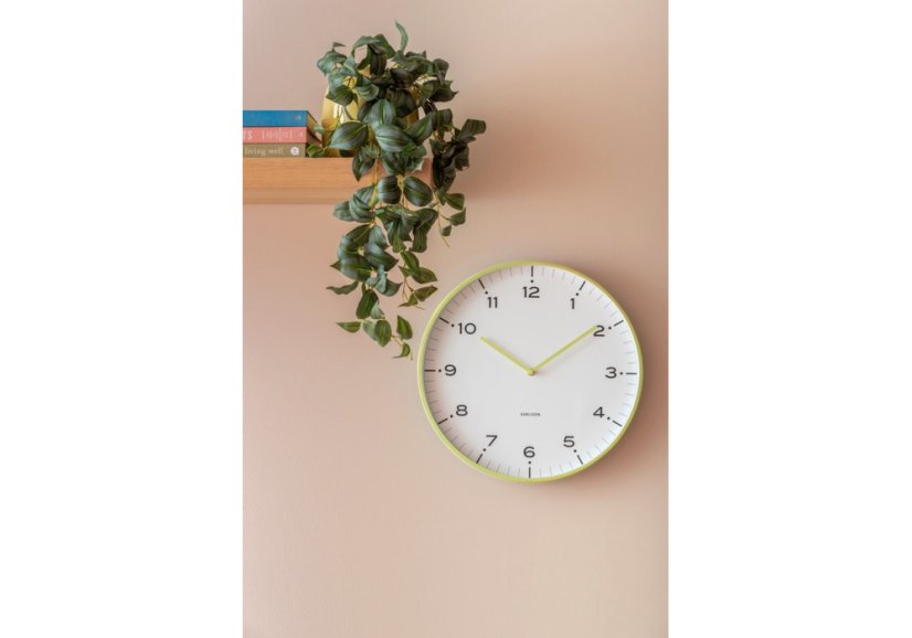 Dizajnové nástenné hodiny 6011GR Karlsson 40cm