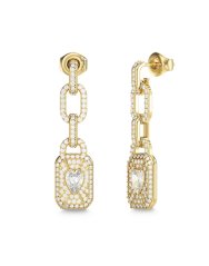 Guess Crystal Love náušnice JUBE06349JWYGT/U