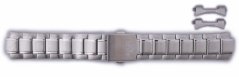 Stříbrný ocelový náramek Orient PDDSUSS, překlápěcí spona (pro model FTD0X)