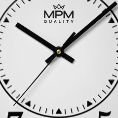 Nástenné hodiny s tichým chodom MPM Horizons - E01.4369.23