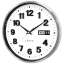 Kovové hodiny s ukazovateľom dátumu LAVVU DATE METAL LCT4050
