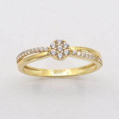 Zlatý prsten AZR2094, vel. 54, 1.55 g