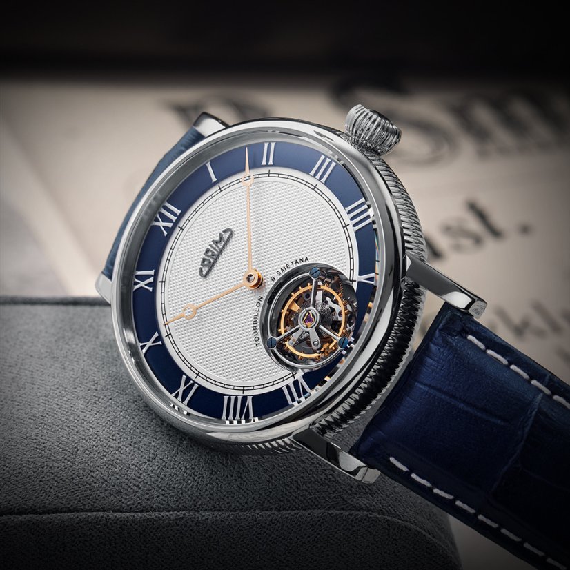 PRIM Tourbillon Bedřich Smetana Gold - E - W91P.13235.E