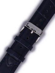 Kožený řemínek Orient UL016013J0 22mm (pro model RA-AG00), modrý