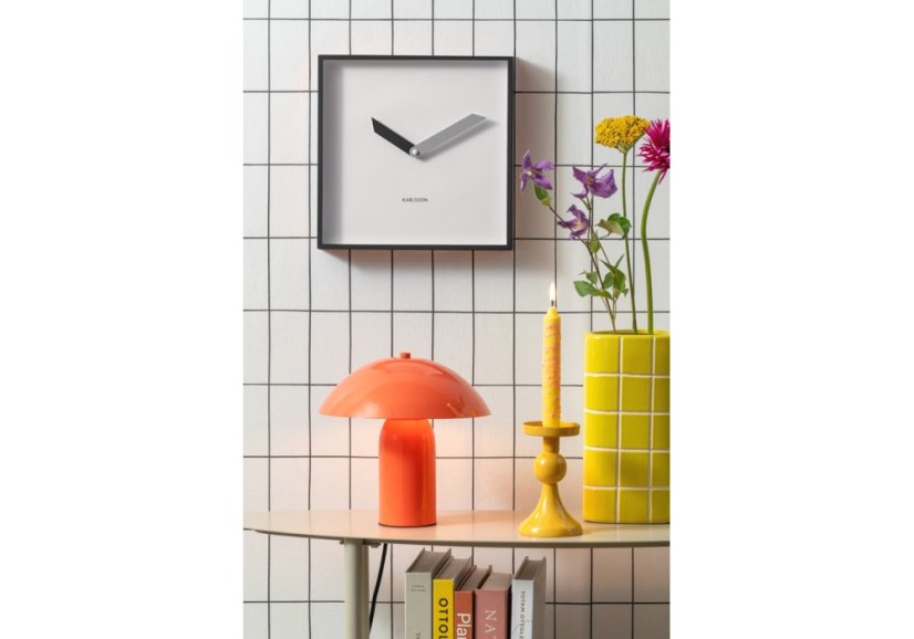 Dizajnové nástenné hodiny 6112BK Karlsson 28cm