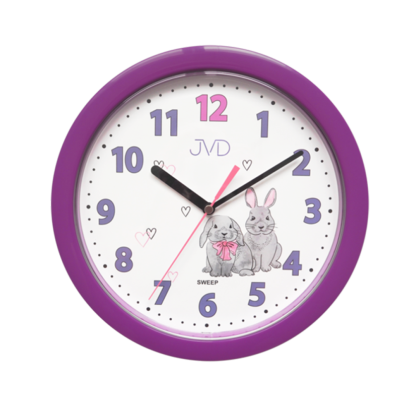 Detské hodiny s tichým chodom JVD VHP612.D2