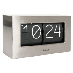 Dizajnové stolné preklápacie hodiny 5620ST Karlsson 21cm