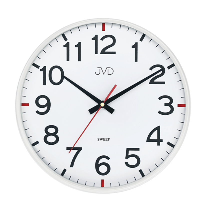 Nástenné hodiny s tichým chodom JVD HX2508.1
