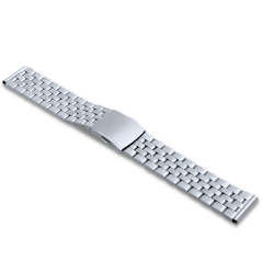 LAVVU Masívny strieborný oceľový remienok - 18