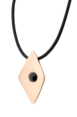 Oceľový pozlátený náhrdelník JVD SSSN0006SF9CR50