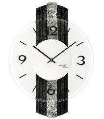 Designové nástěnné hodiny 9676 AMS 38cm