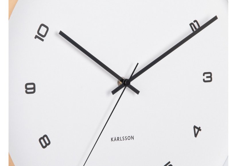 Designové nástěnné hodiny 5938WH Karlsson 41cm