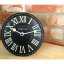 Dizajnové nástenné hodiny 5187zw Nextime v aglickom retro štýle 17cm