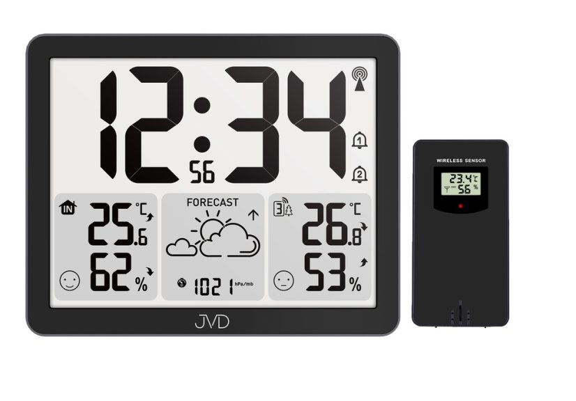 Rádiom riadená meteorologická stanica JVD RB3569
