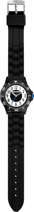 CLOCKKODIEL Svietiace čierne športové chlapčenské detské hodinky SPORT 4.0