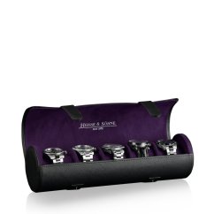 Pouzdro na hodinky HEISSE & SÖHNE 70019-164 Rondo 5 Black/Violet