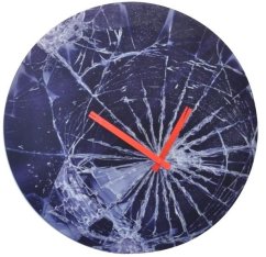 Dizajnové nástenné hodiny 8147 Nextime Crash 43cm