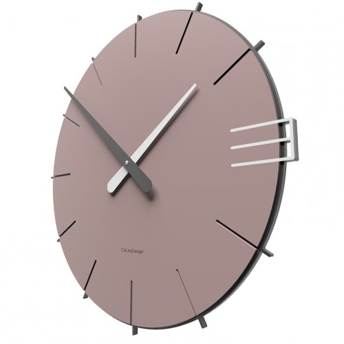 Dizajnové hodiny 10-019 CalleaDesign Mike 42cm (viac farebných verzií) Farba zelená oliva-54