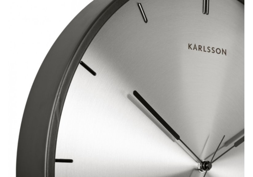 Dizajnové nástenné hodiny 5864SI Karlsson 40cm