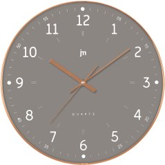 Designové nástěnné hodiny L00975G Lowell 35cm