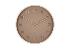 Dizajnové nástenné hodiny 6117BR Karlsson 40cm
