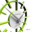 Dizajnové hodiny 10-018 CalleaDesign Crosshair 29cm (viac farebných verzií) Farba zelené jablko-76