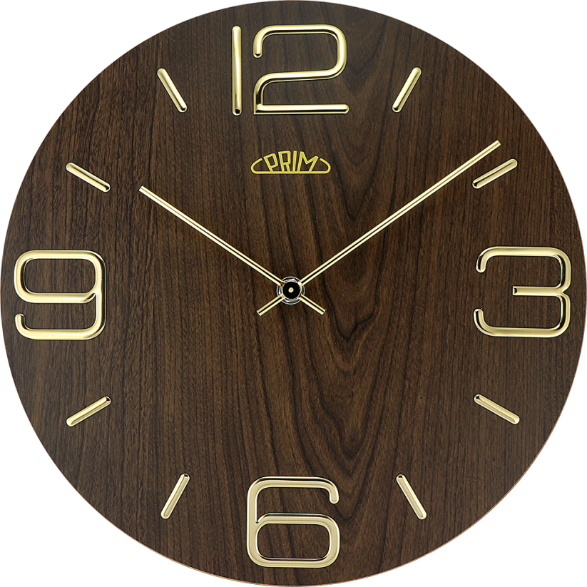 Drevené hodiny PRIM Timber Noble I (E01P.4084.54)