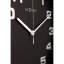 Dizajnové nástenné hodiny 3053zw Nextime Dash black 35cm