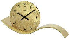 Stolové drevené dizajnové hodiny AMS 1313