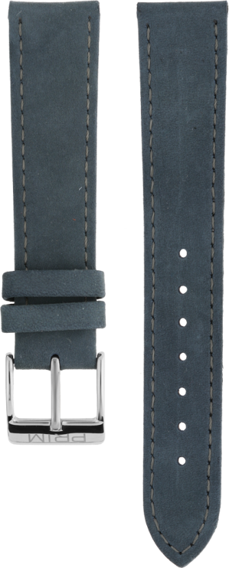 Kožený remienok PRIM RB.15818 (17 mm) - sivý - RB.15818.1716.9292.L