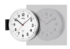 Obojstranné nástenné hodiny 4571 Atlanta riadené rádiovým signálom 32cm