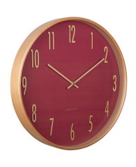 Dizajnové nástenné hodiny 5996RD Karlsson 40cm