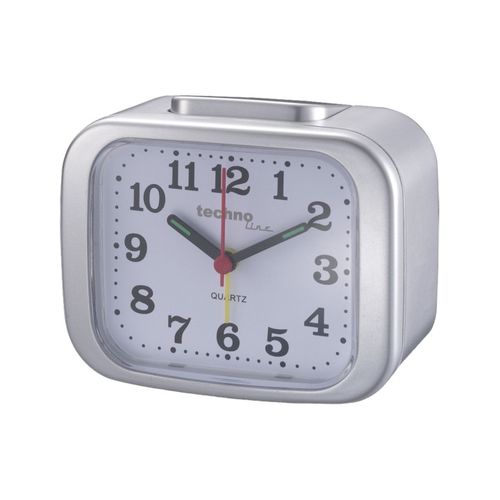 Analógový budík Modell XL silver