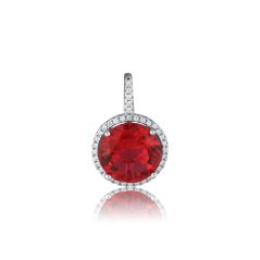 Strieborný prívesok so zirkónmi JVD SVLP0471SH2R100