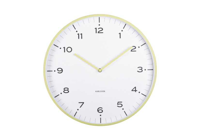 Dizajnové nástenné hodiny 6011GR Karlsson 40cm